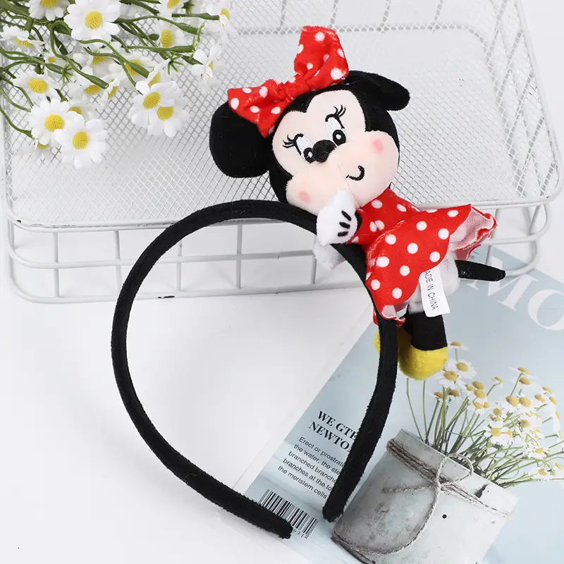 Minnie Mouse Hair Bands Bow Headband Set for Girls - Image 4