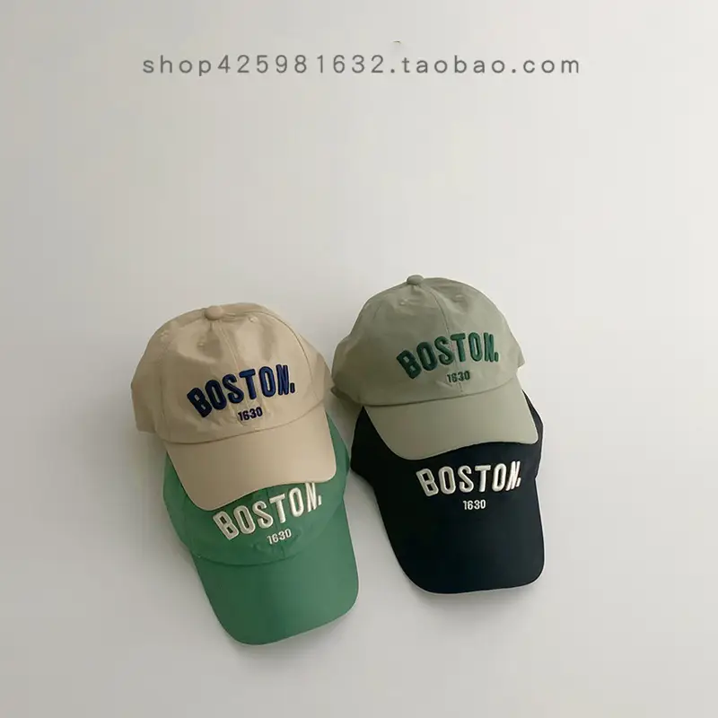 Green Korean Style Baby Sunscreen Cap - Image 14