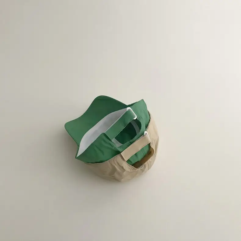 Green Korean Style Baby Sunscreen Cap — feature 14