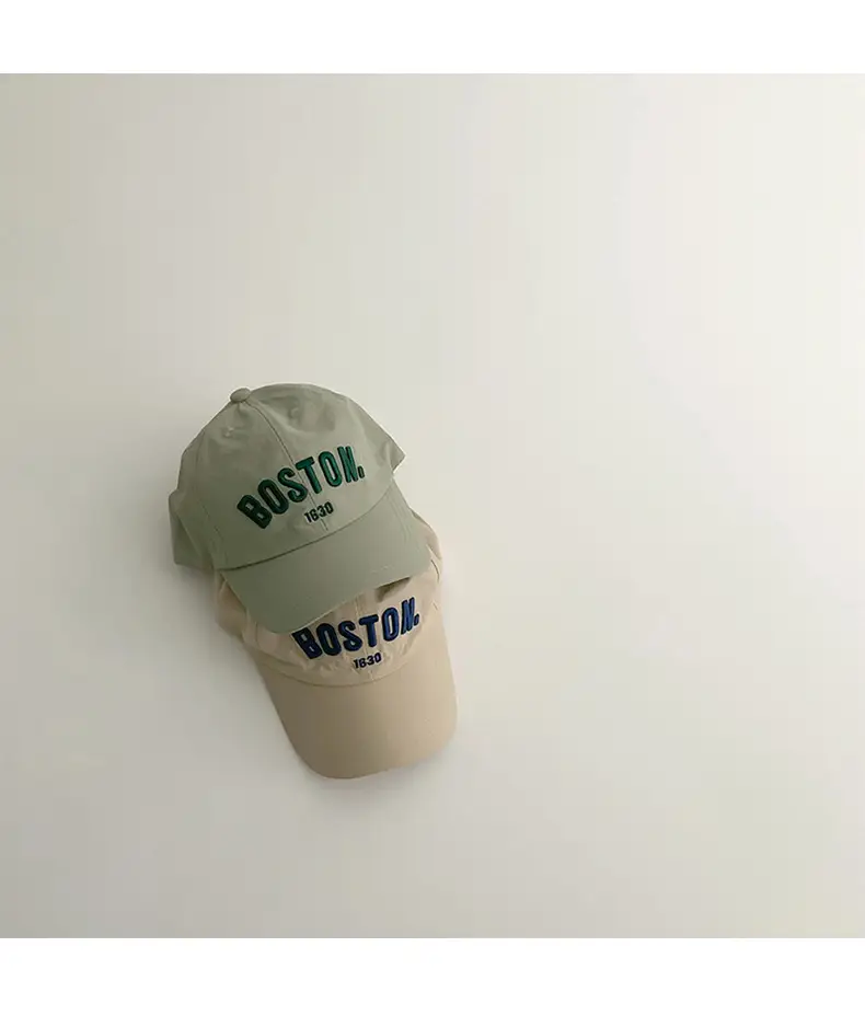 Green Korean Style Baby Sunscreen Cap — feature 24