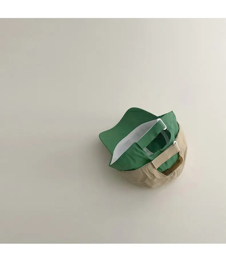Green Korean Style Baby Sunscreen Cap — feature 25