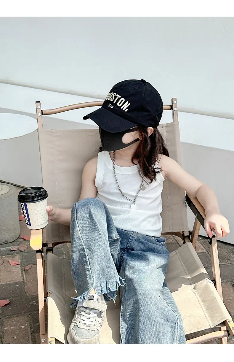 Green Korean Style Baby Sunscreen Cap — feature 5