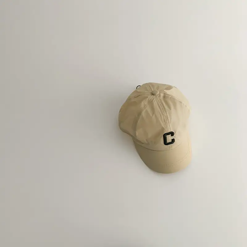 Green Korean Style Baby Sunscreen Cap - Image 6