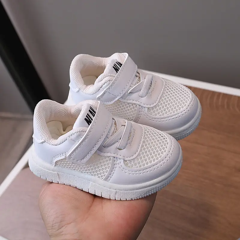 White Baby Toddler Sandals Hollow Summer Breathable