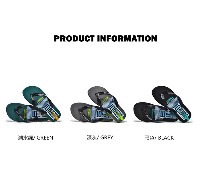 2025 Summer New Style Flip Flops Men's Outer Wear Trendy Casual Beach Men's Flip Flops Anti-Slip Sandals Household — feature 8