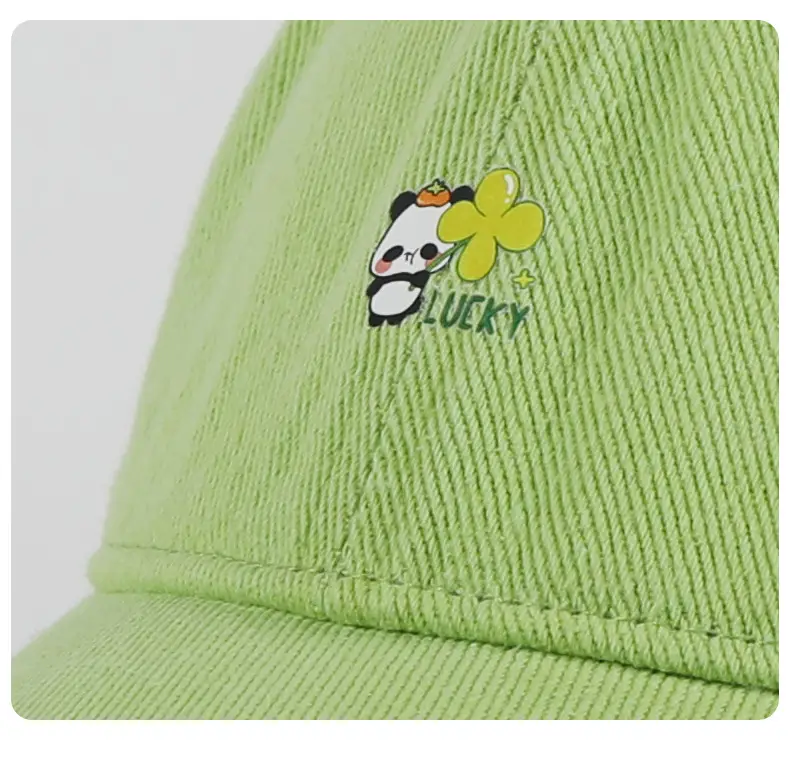 Women Soft Cotton Panda Duck Cap Summer Hat — feature 20
