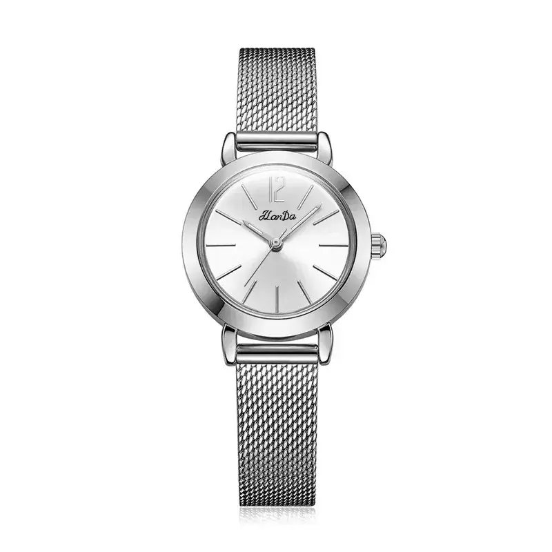Elegant Rose Gold Mesh Watch for Women - Image 5