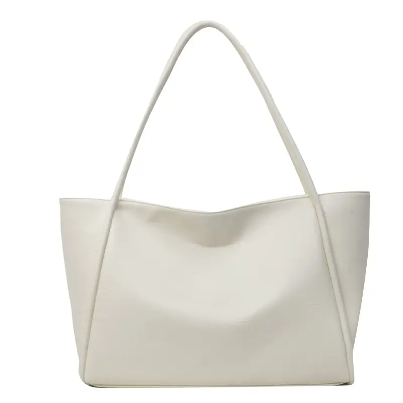 Black Leather Tote Bag for Women Summer 2024 - Image 2