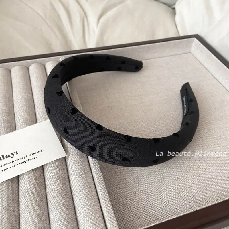 Gray Textured Korean Style Headband for Women - Image 53