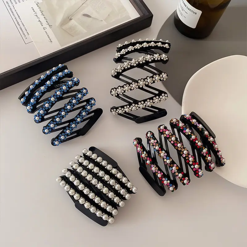 Retractable Hairpin 2024 New Style Broken Hairpin Wash Face Non-slip Headband - Image 9