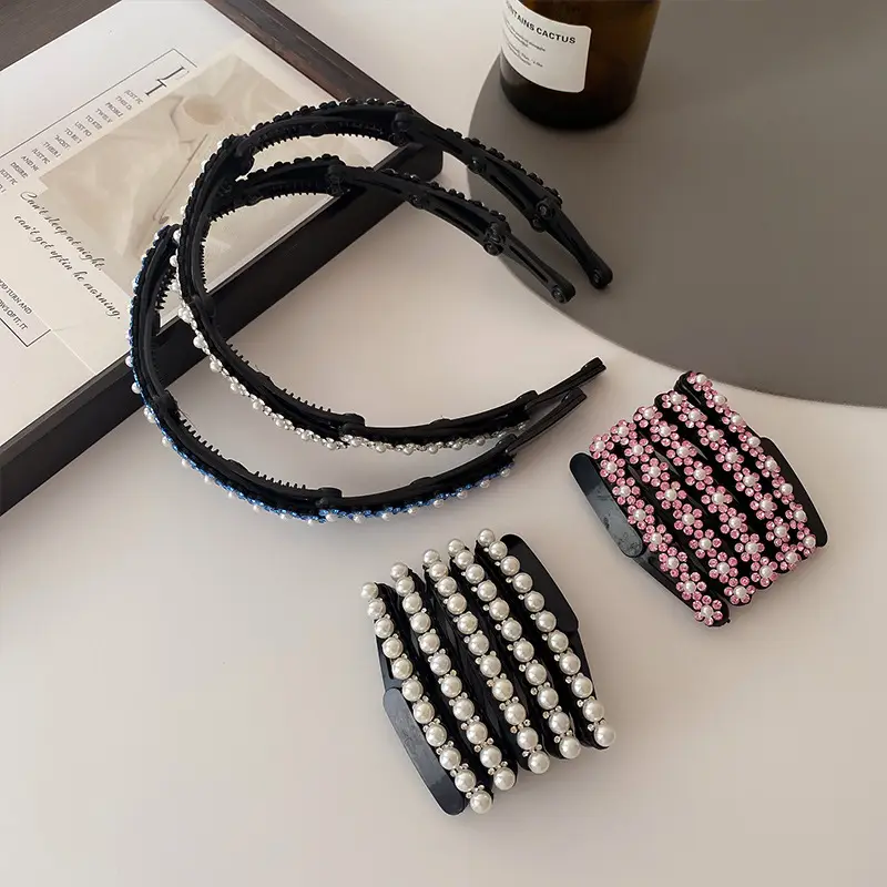 Retractable Hairpin 2024 New Style Broken Hairpin Wash Face Non-slip Headband - Image 11