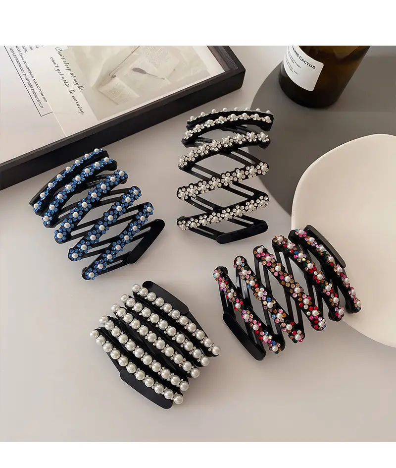 Retractable Hairpin 2024 New Style Broken Hairpin Wash Face Non-slip Headband — feature 27