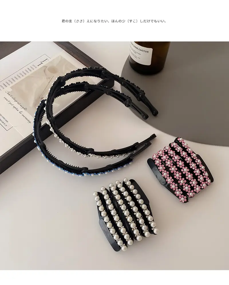 Retractable Hairpin 2024 New Style Broken Hairpin Wash Face Non-slip Headband — feature 29