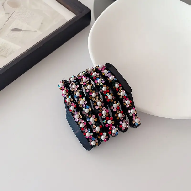 Retractable Hairpin 2024 New Style Broken Hairpin Wash Face Non-slip Headband - Image 2