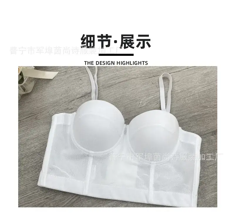 Blue Shiny Cationic Sling Underwear for Women — feature 4