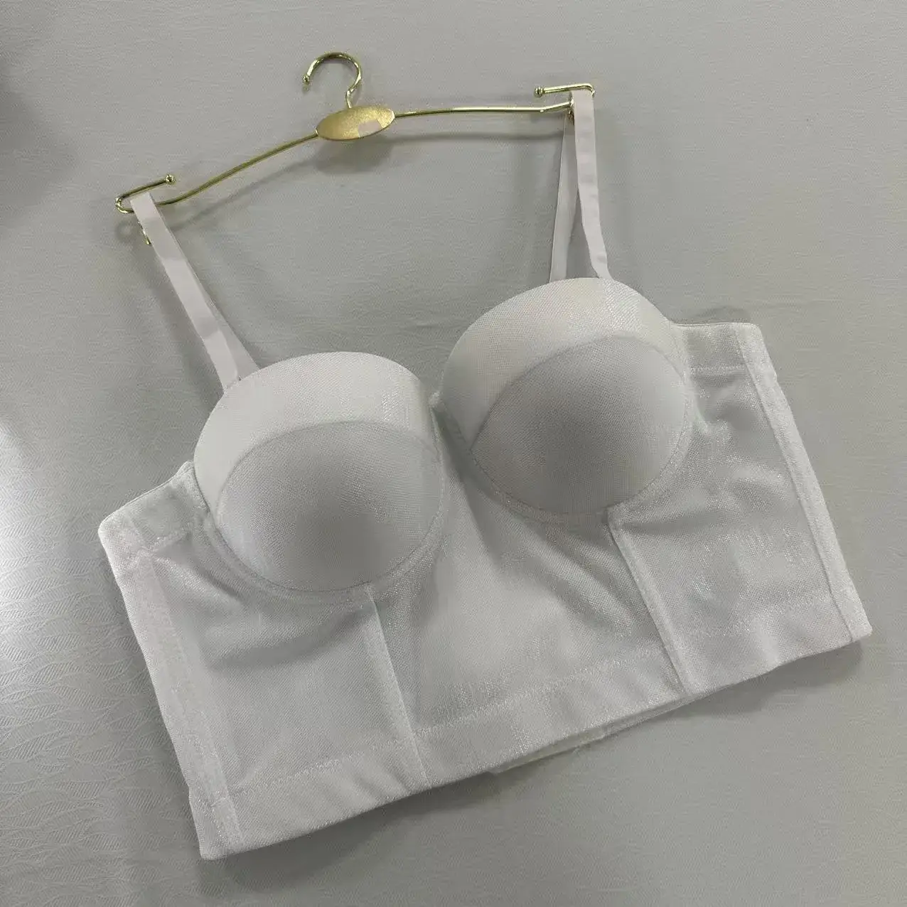 Blue Shiny Cationic Sling Underwear for Women — feature 9
