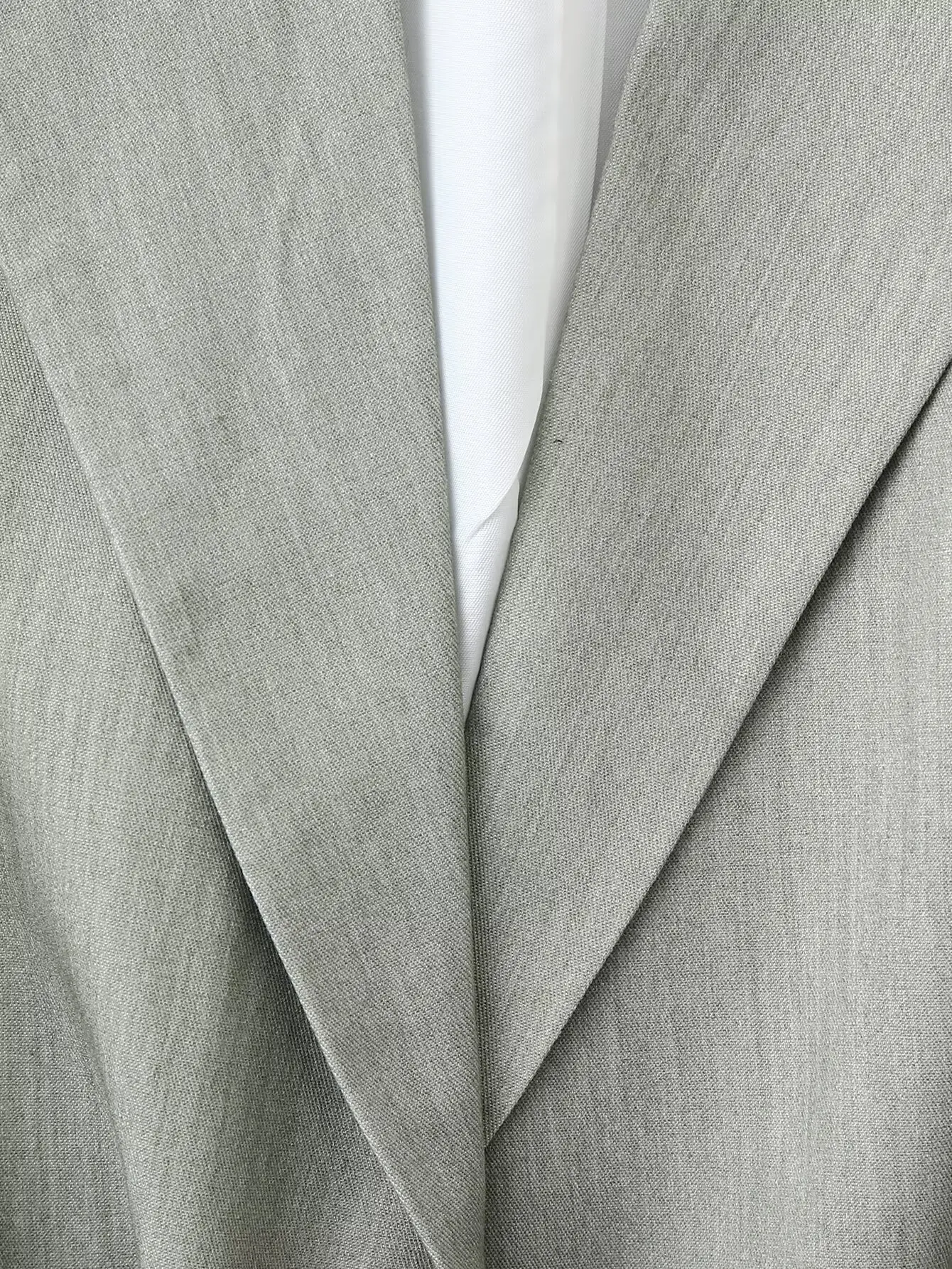 Women 2-Piece Grey Belted Suit Jacket & Shorts Set — feature 9