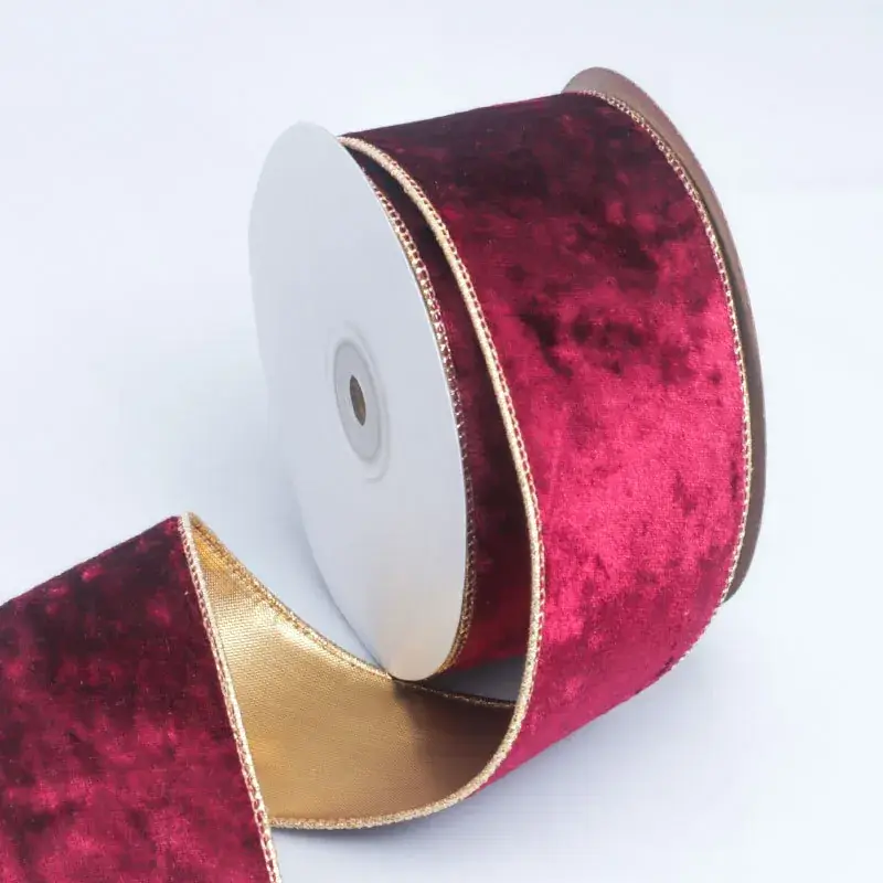 Burgundy [5cm wide] 10 yards long