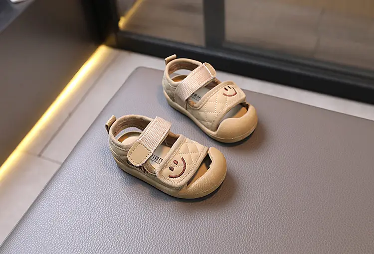 Summer Smiley Toddler Sandals 0-2Yrs Kick Proof — feature 10