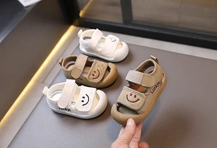 Summer Smiley Toddler Sandals 0-2Yrs Kick Proof — feature 4