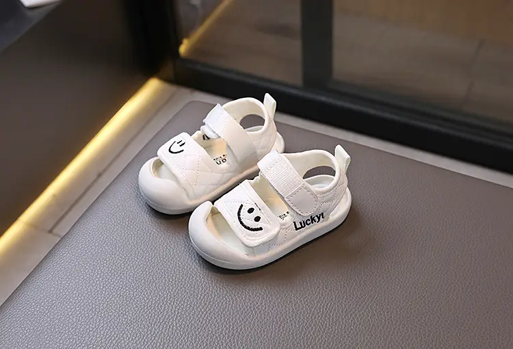 Summer Smiley Toddler Sandals 0-2Yrs Kick Proof — feature 5