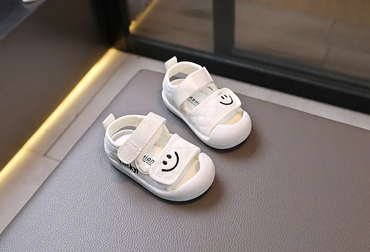 Summer Smiley Toddler Sandals 0-2Yrs Kick Proof — feature 7