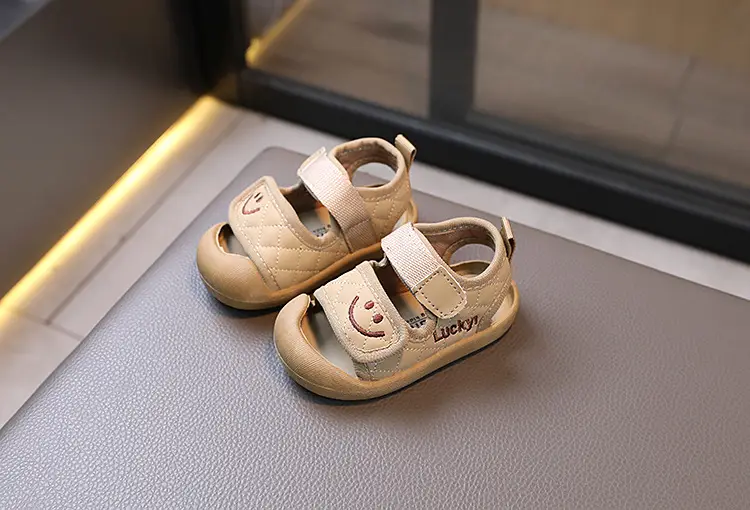 Summer Smiley Toddler Sandals 0-2Yrs Kick Proof — feature 8