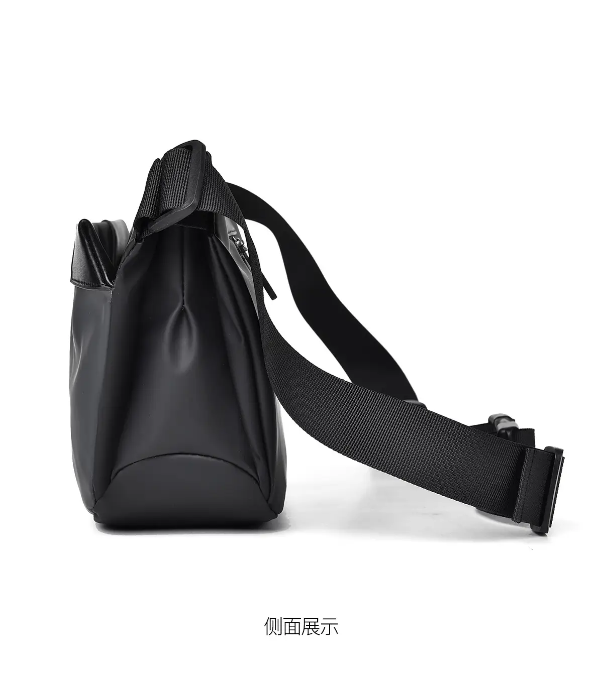 Men's Korean Style Crossbody Bag Black Grey All-match — feature 15