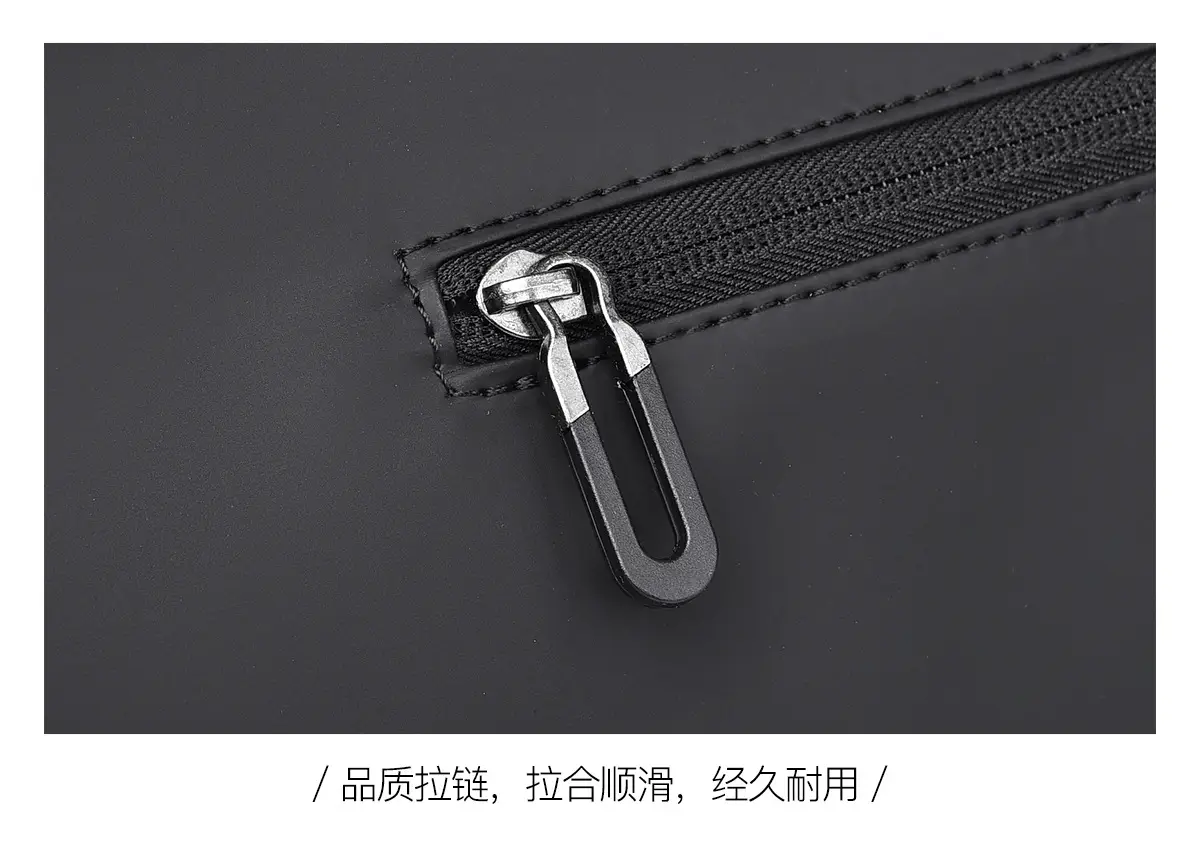 Men's Korean Style Crossbody Bag Black Grey All-match — feature 21