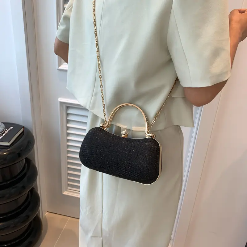 2024 Summer Chain Crossbody Bag Blue Square Design - Image 6
