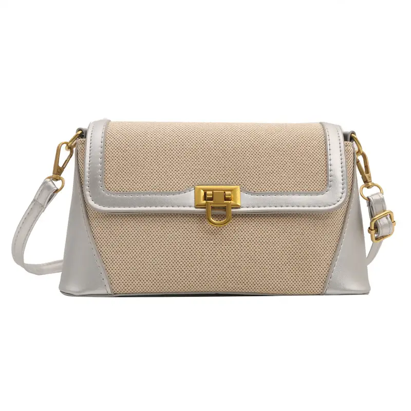 2024 French Style Stitching Bag for Women - Image 9