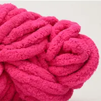 cat tail super thick ice thread handmade icelandic sausage yarn wool diy hand woven blanket cushion scarf pet nest