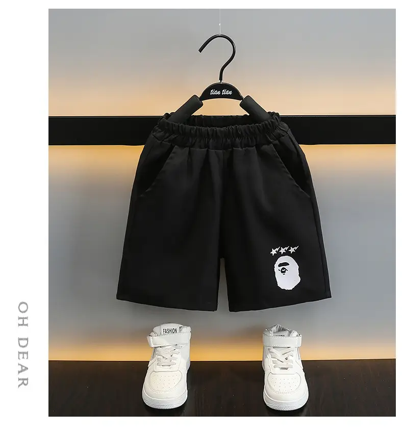Piushuai Boys 2Pc Printed Shorts T-Shirt Set 5Yr — feature 10
