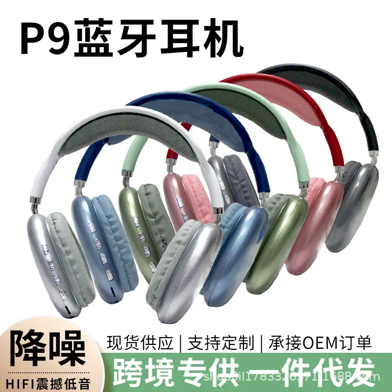 Wireless Bluetooth 5.3 Headset with Noise Cancellation — feature 1