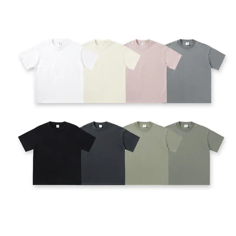 250g Cool-Feeling T-Shirt for Men Women Small Drop Shoulder 5-in-1 Sun Protection
