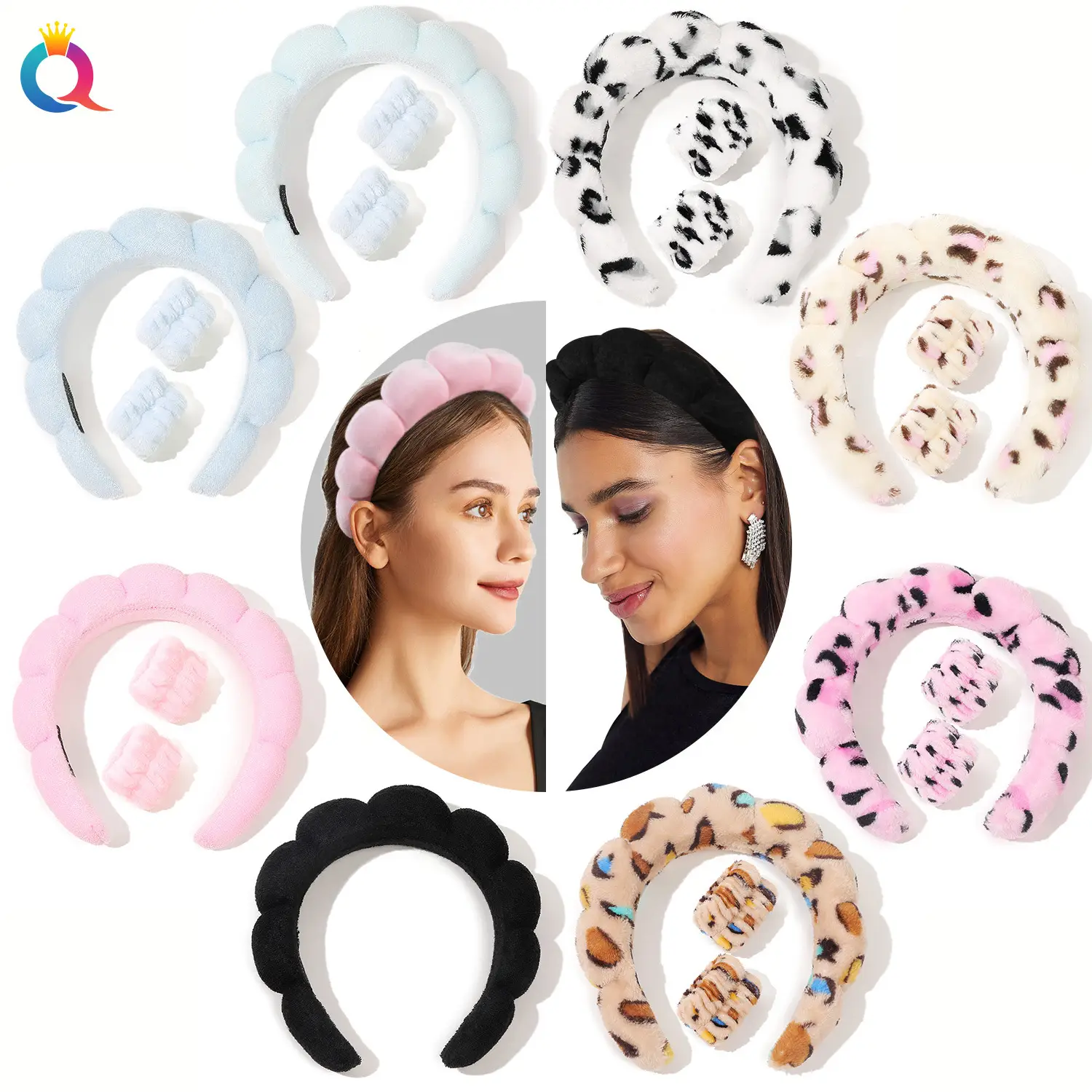 Black Cloud Shaped Hair Band for Women — feature 15
