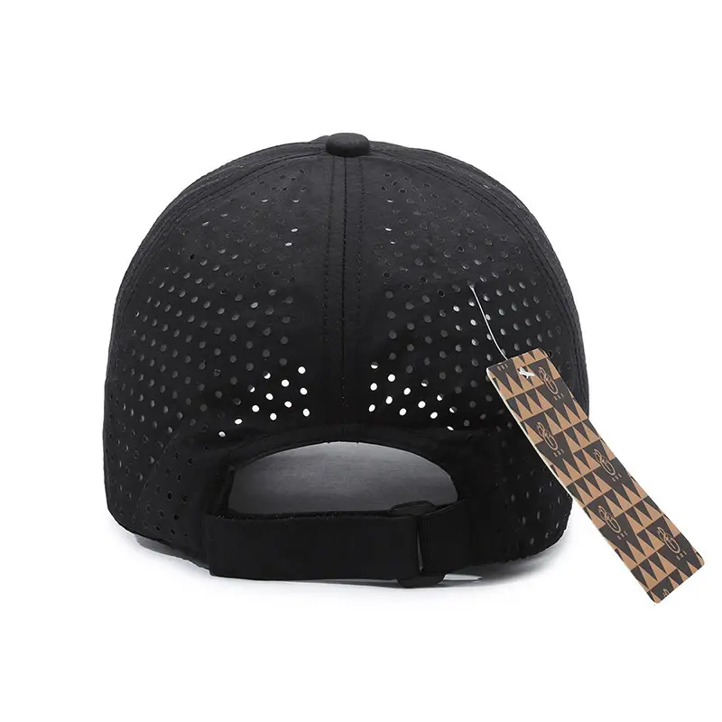 Unisex Breathable Baseball Cap Grey Peak Sports Sun Hat - Image 9