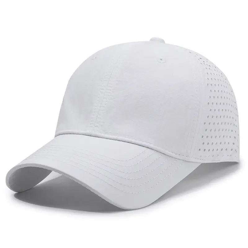 Unisex Breathable Baseball Cap Grey Peak Sports Sun Hat - Image 11