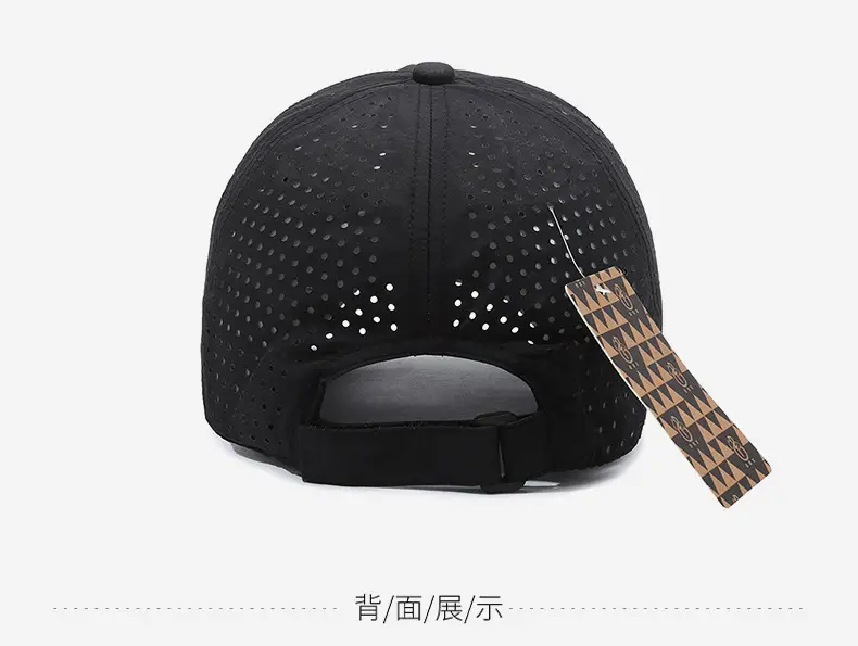 Unisex Breathable Baseball Cap Grey Peak Sports Sun Hat — feature 12