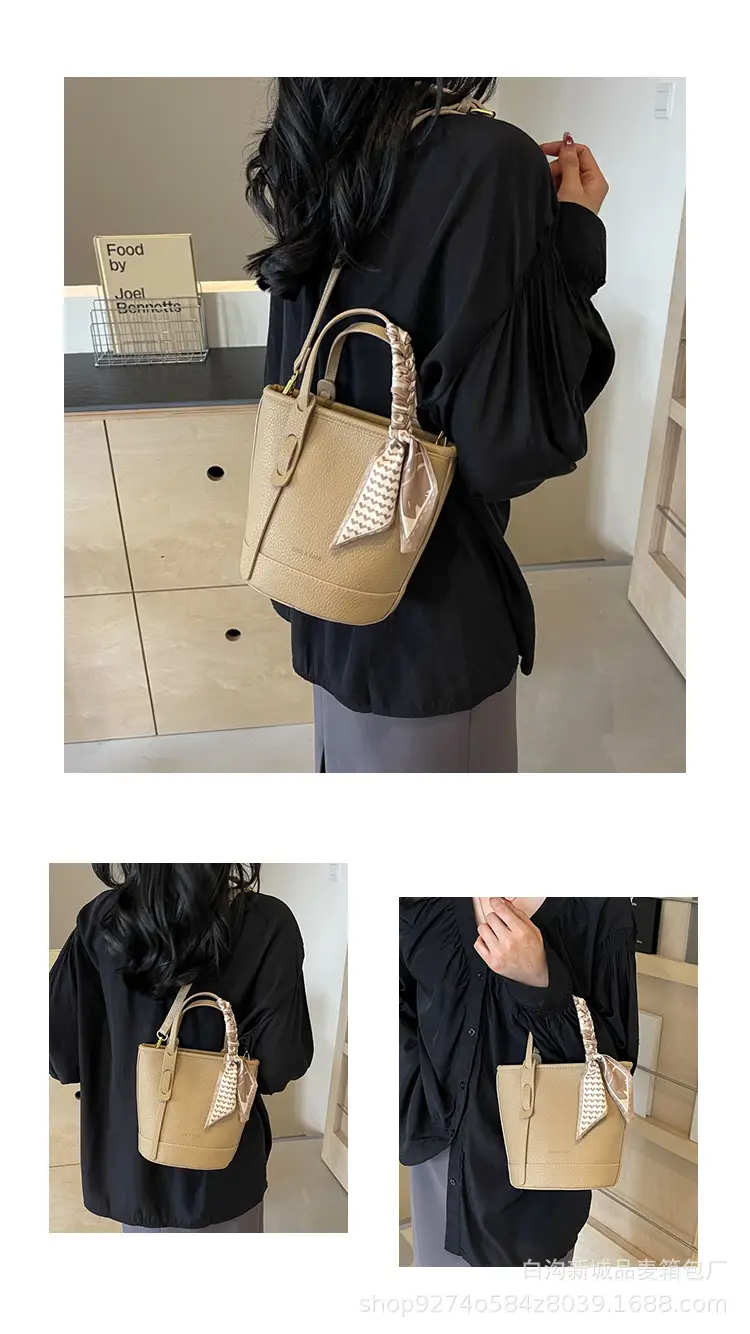 Elegant Black French Leather Shoulder Bag for Women — feature 14