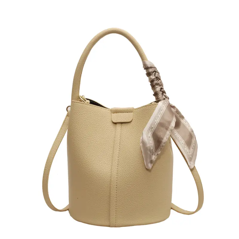 Pink Leather Hand Bag Women's New Fashion - Image 8