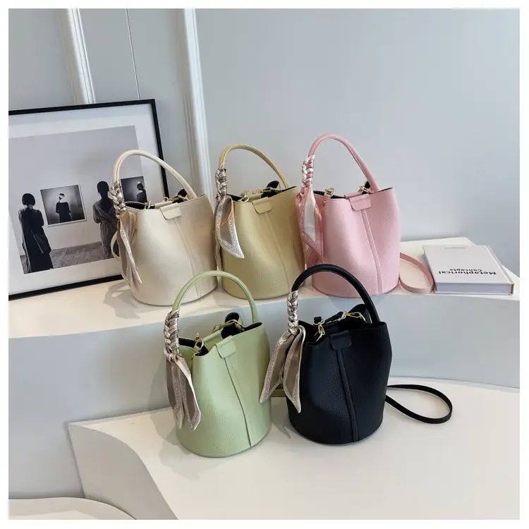 Pink Leather Hand Bag Women's New Fashion — feature 10