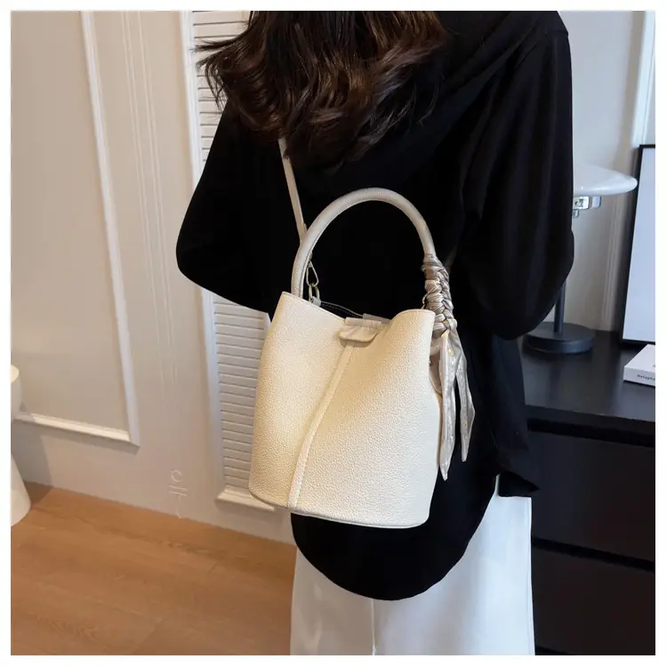 Pink Leather Hand Bag Women's New Fashion — feature 15