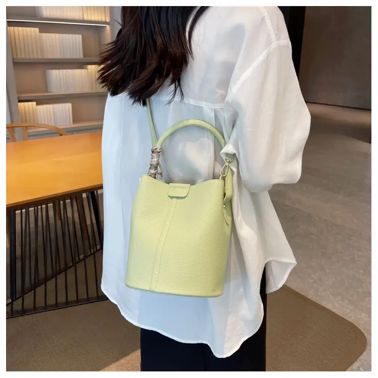 Pink Leather Hand Bag Women's New Fashion — feature 20