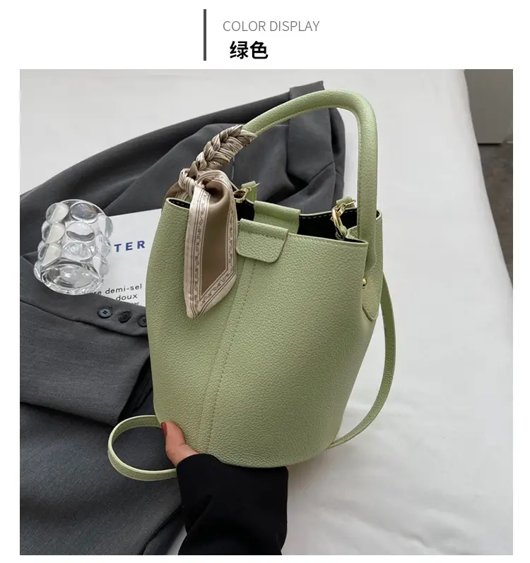 Pink Leather Hand Bag Women's New Fashion — feature 24