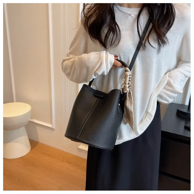 Pink Leather Hand Bag Women's New Fashion — feature 28