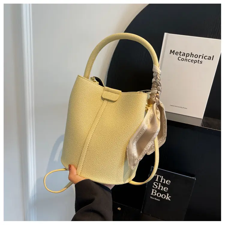 Pink Leather Hand Bag Women's New Fashion — feature 31