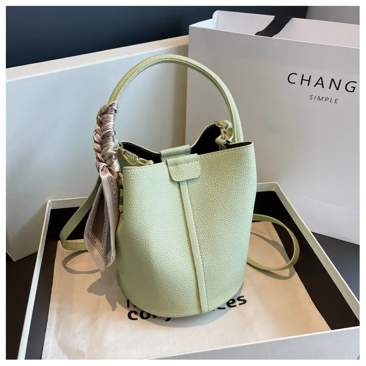 Pink Leather Hand Bag Women's New Fashion — feature 33