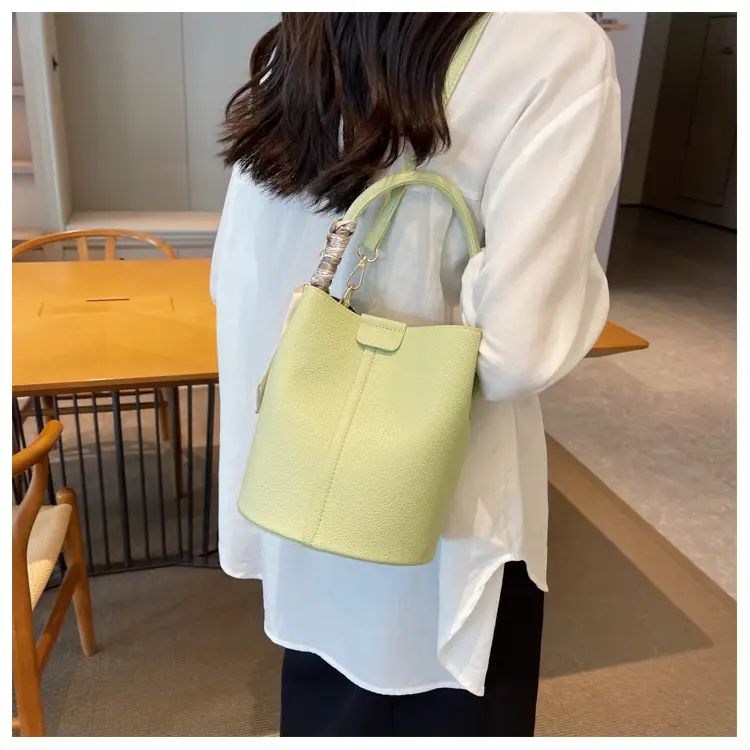 Pink Leather Hand Bag Women's New Fashion — feature 37