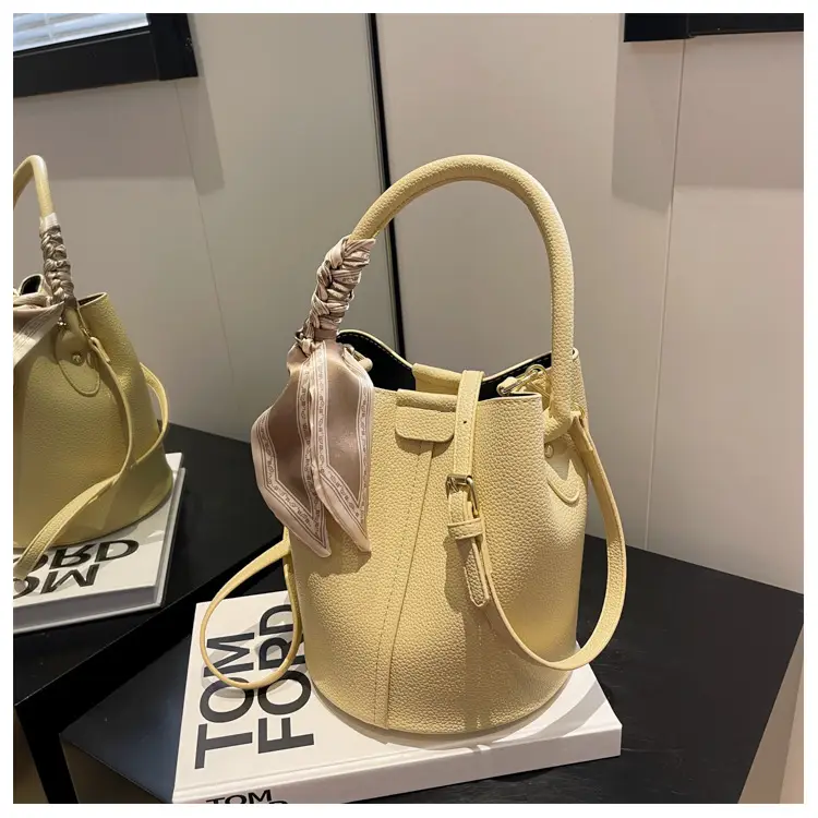 Pink Leather Hand Bag Women's New Fashion — feature 42